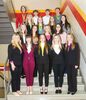 Lee County Career and Technical Center DECA students that competed at the state conference are shown, front row, left to right: Blair Calton, Lindsey Nickodam, Annabelle Fritts, Sybella Yeary, and Cassidy Hammonds. Second row: Miley Stapleton, Katie  Hammonds, Abigail Myers, and Elizabeth Williams. Third row: Caroline Litton, Jaelyn Hall, Maya Echeverria, and Elizabeth Laws. Back row: Ryley Crabtree, Talmadge Gunter, Tyler Bales, and Morgan Graham.